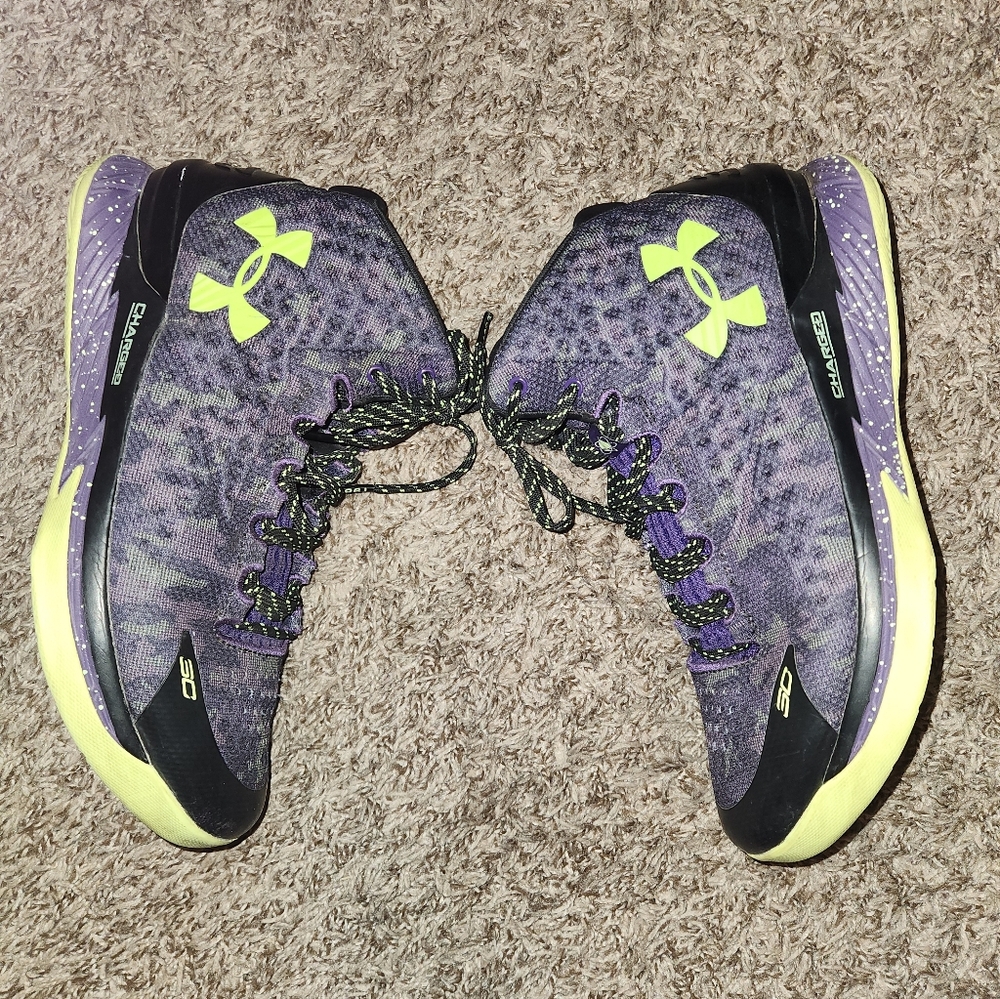 Seth Curry Under Armour Dark Matter Basketball Shows M11/W9.5